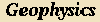 [To Geophysics Page]
