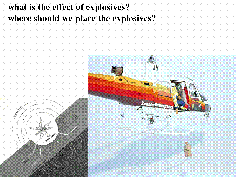 - what is the effect of explosives?
- w...