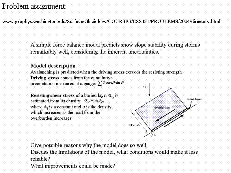 Problem assignment:

www.geophys.washi...