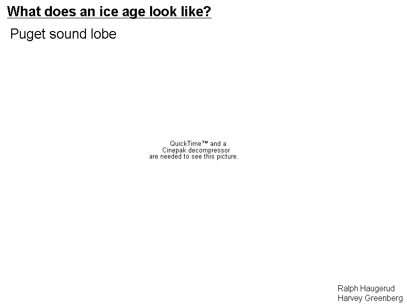 What does an ice age look like?