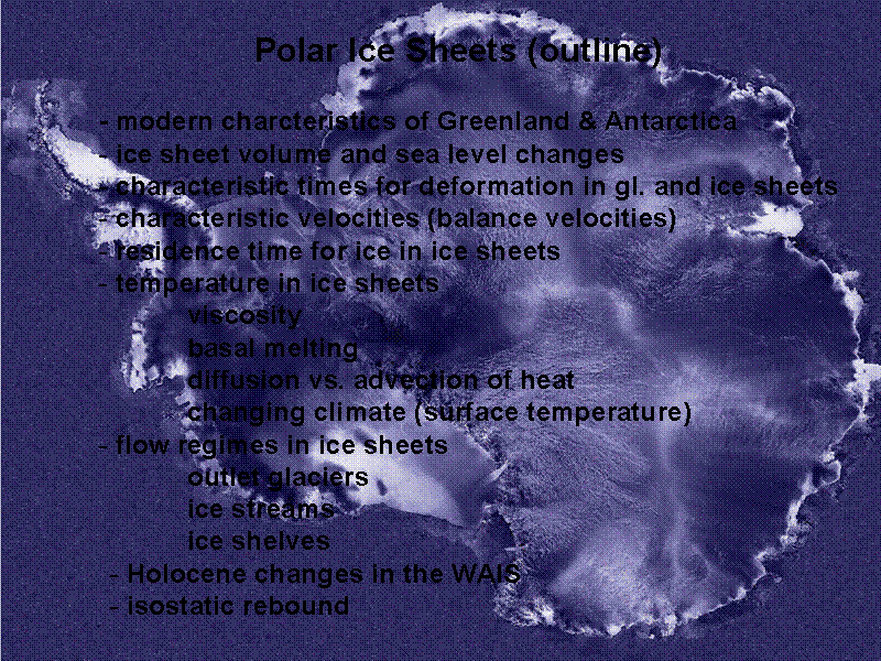 	       Polar Ice Sheets (outline)

- ...